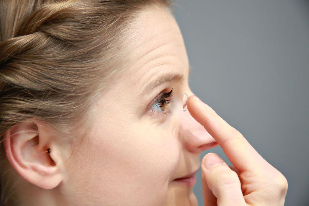 Kontaktlinsenanpassung